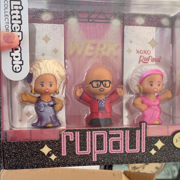 Fisher-Price Little People RuPaul Figure Collection new in box - Picture 2 of 4